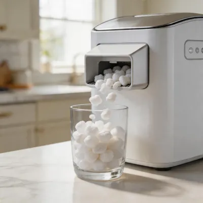 personal chiller soft nugget ice maker