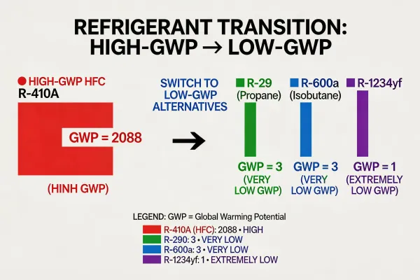 Low-GWP Refrigerant Platform